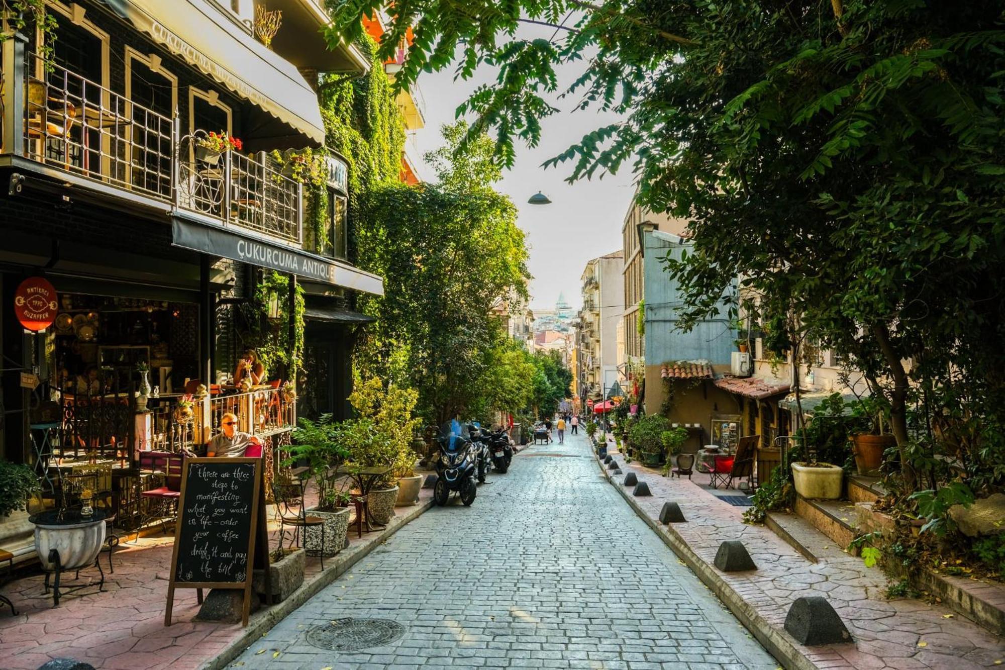 Taksim Pera House Apartamento Istambul Exterior foto